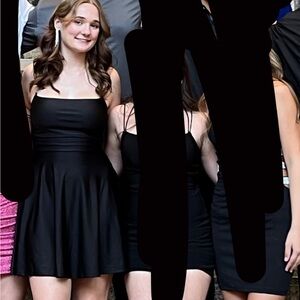 Black homecoming dress